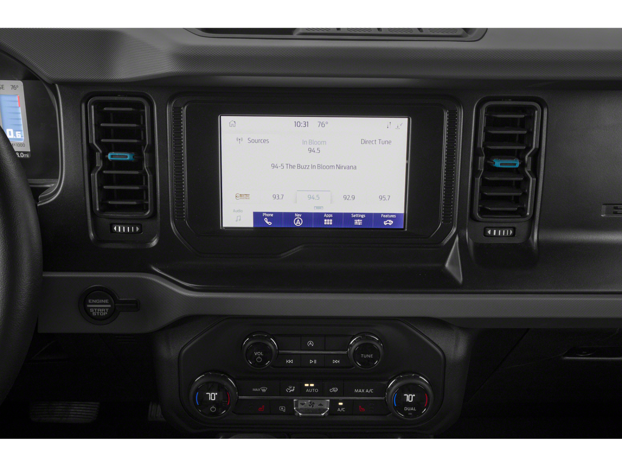 2023 Ford Bronco Advanced Advanced Black Diamond